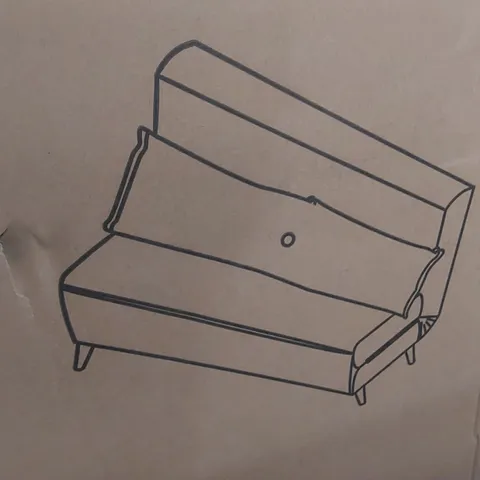 BOXED DOUBLE SOFA BED - FOLD OUT BED CHAIR