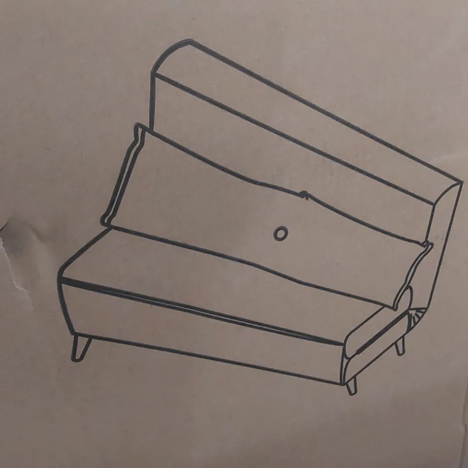 BOXED DOUBLE SOFA BED - FOLD OUT BED CHAIR