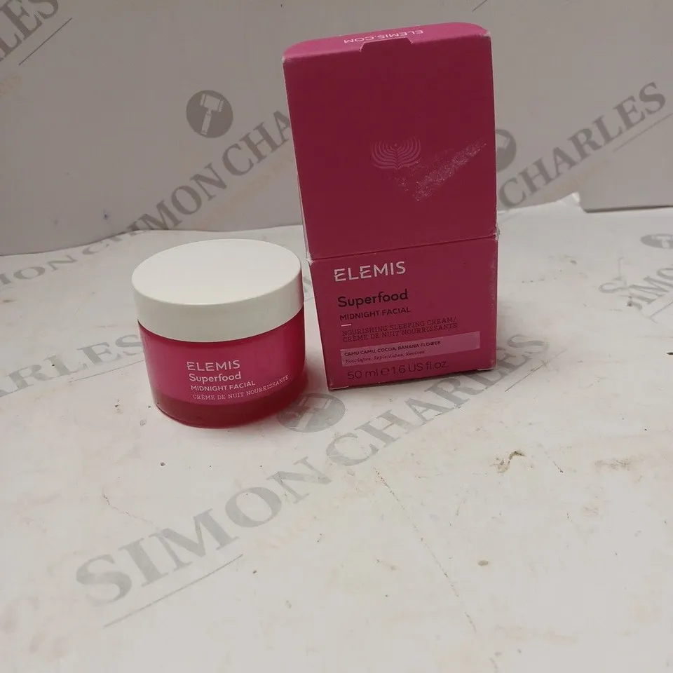 ELEMIS SUPERFOOD MIDNIGHT FACIAL SLEEPING CREAM  50ML