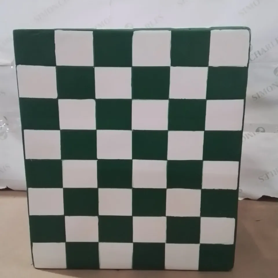 BOXED BRAND NEW GEORGE HOME GREEN TILE SIDE TABLE 