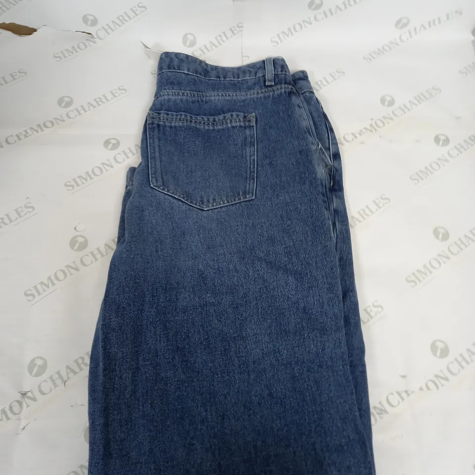 PER UNA HIGH RISE WIDE LEG DENIM JEANS SIZE 18