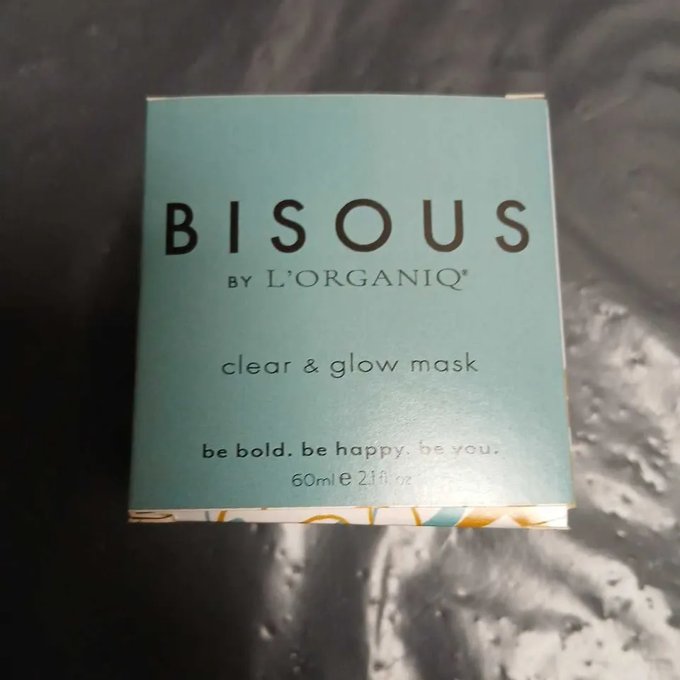 SEVEN BOXED BISOUS BY L'ORGANIQ CLEAR & GLOW MASK – 60ML 