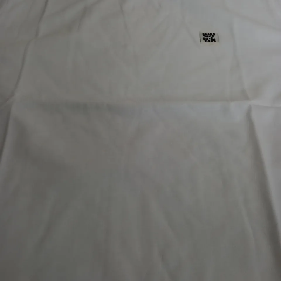 LUCY YAK DENVER TEE - WHITE - MEDIUM