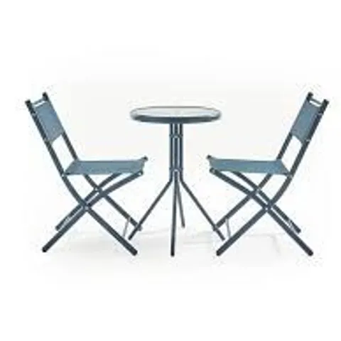 HAWAII 3-PIECE BISTRO SET BLUE