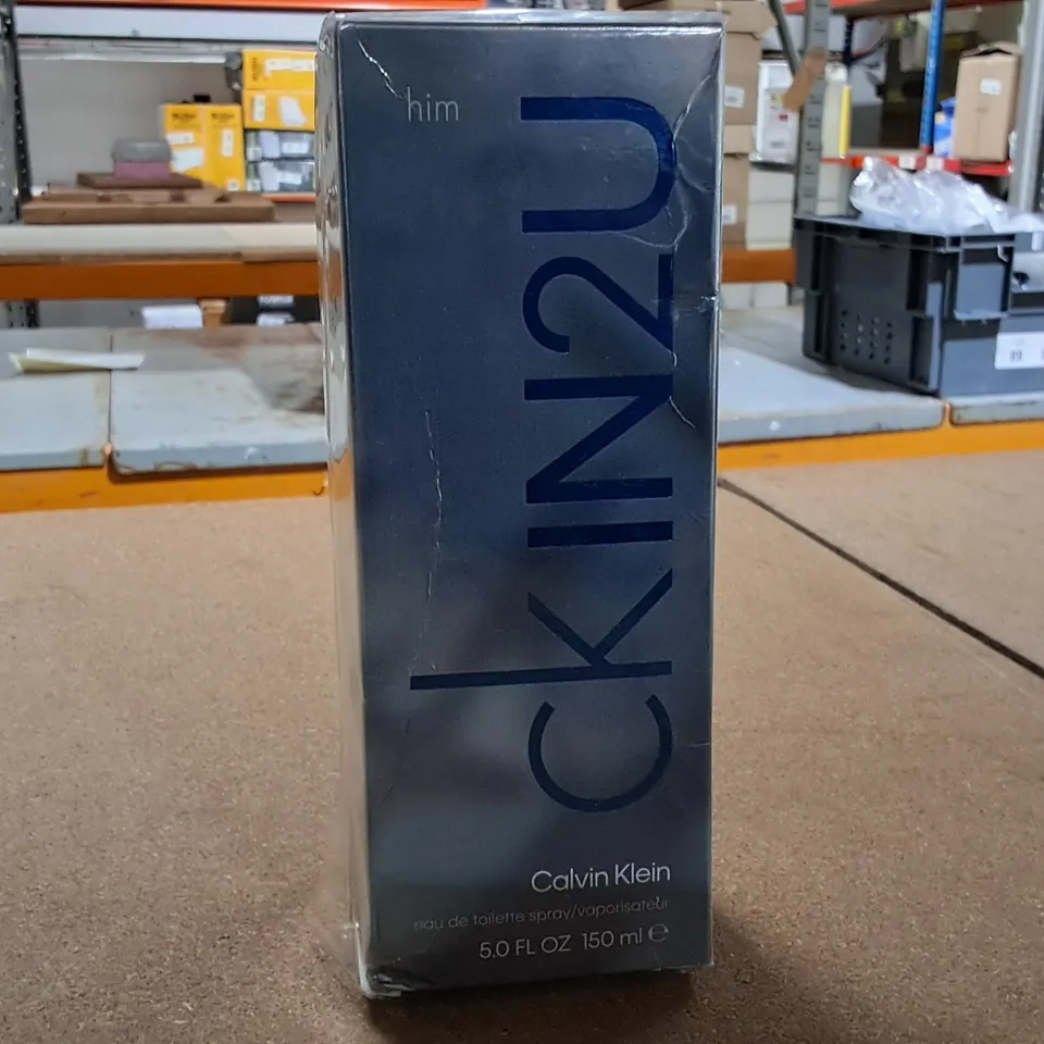 CALVIN KLEIN CKIN2U HIM EAU DE TOILETTE 150ML  RRP £65