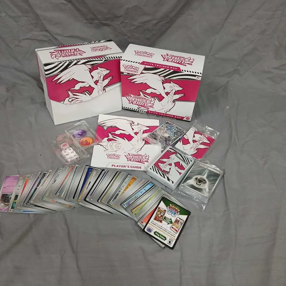 POKÉMON SCARLET & VIOLET WHITE FLARE ELITE TRAINER BOX – POKÉMON TCG
