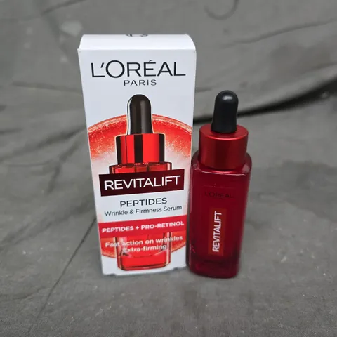 BOXED L’ORÉAL PARIS REVITALIFT PEPTIDES WRINKLE & FIRMNESS SERUM