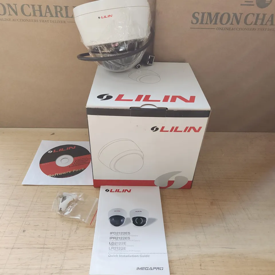 BOXED BRAND NEW LILIN IMEGAPRO LD2122E2 DOME IP CAMERA