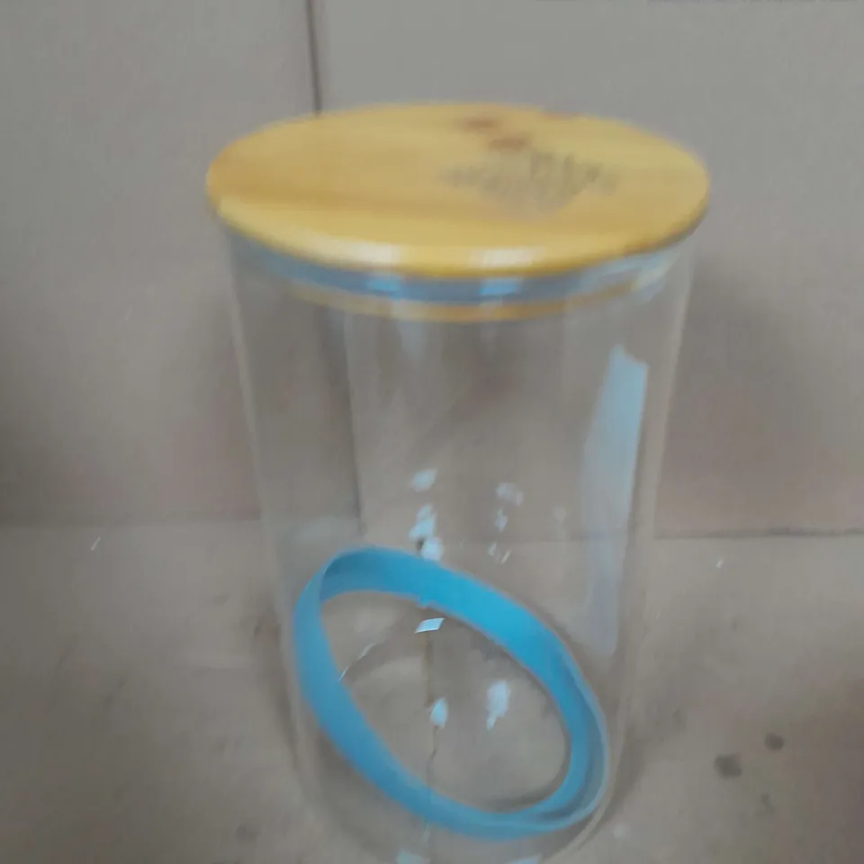 LARGE FOOD STORAGE GLASS JAR