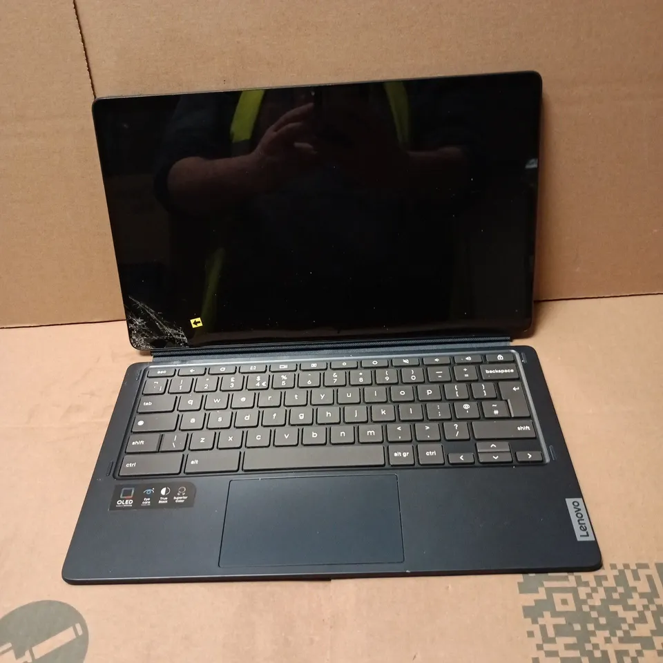 LENOVO CHROMEBOOK TABLET WITH KEYBOARD ATTACHMENT UNBOXED