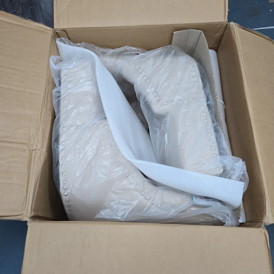 BOXED WARWICK BAR STOOL IN CREAM  - COLLECTION ONLY  RRP £299.99