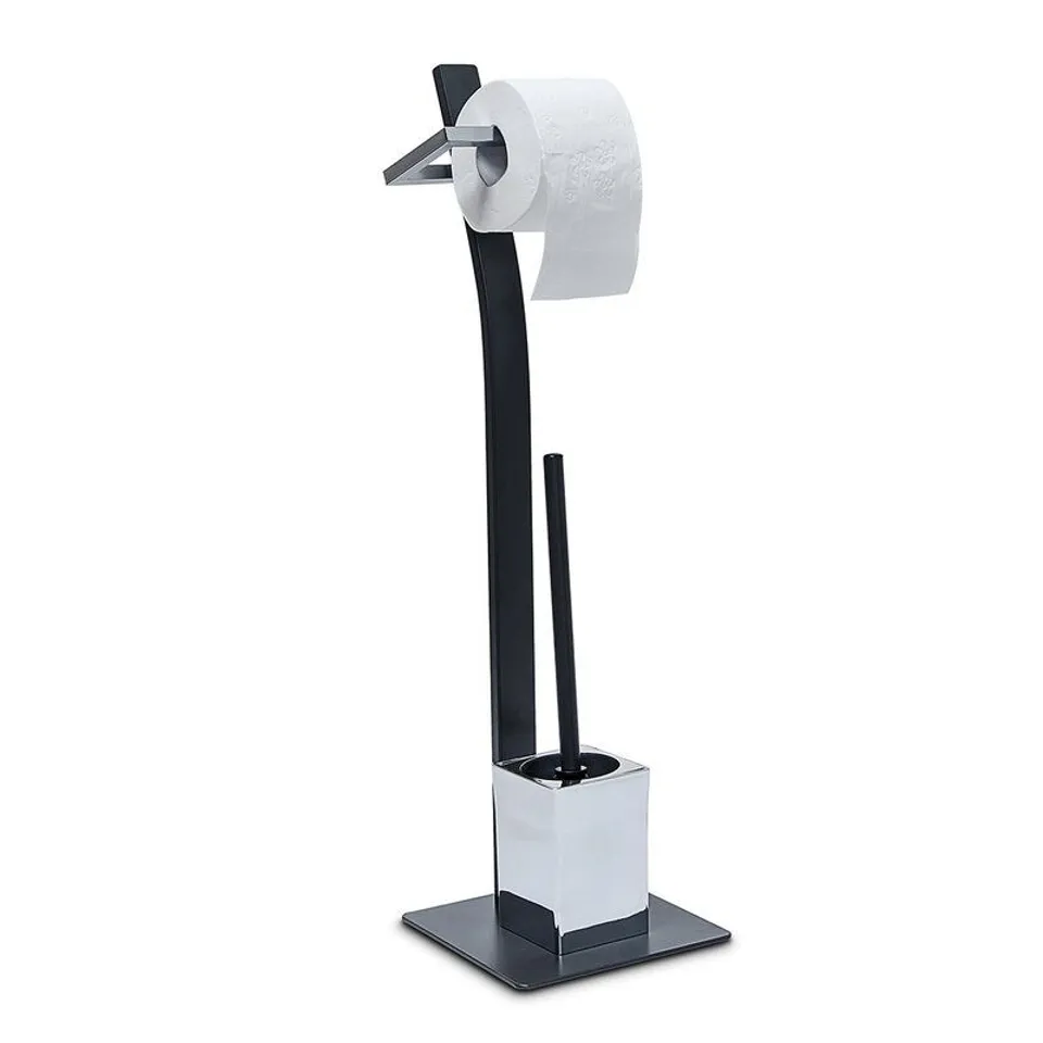BEVERIDGE GRAO FREESTANDING TOILET ROLL AND BRUSH