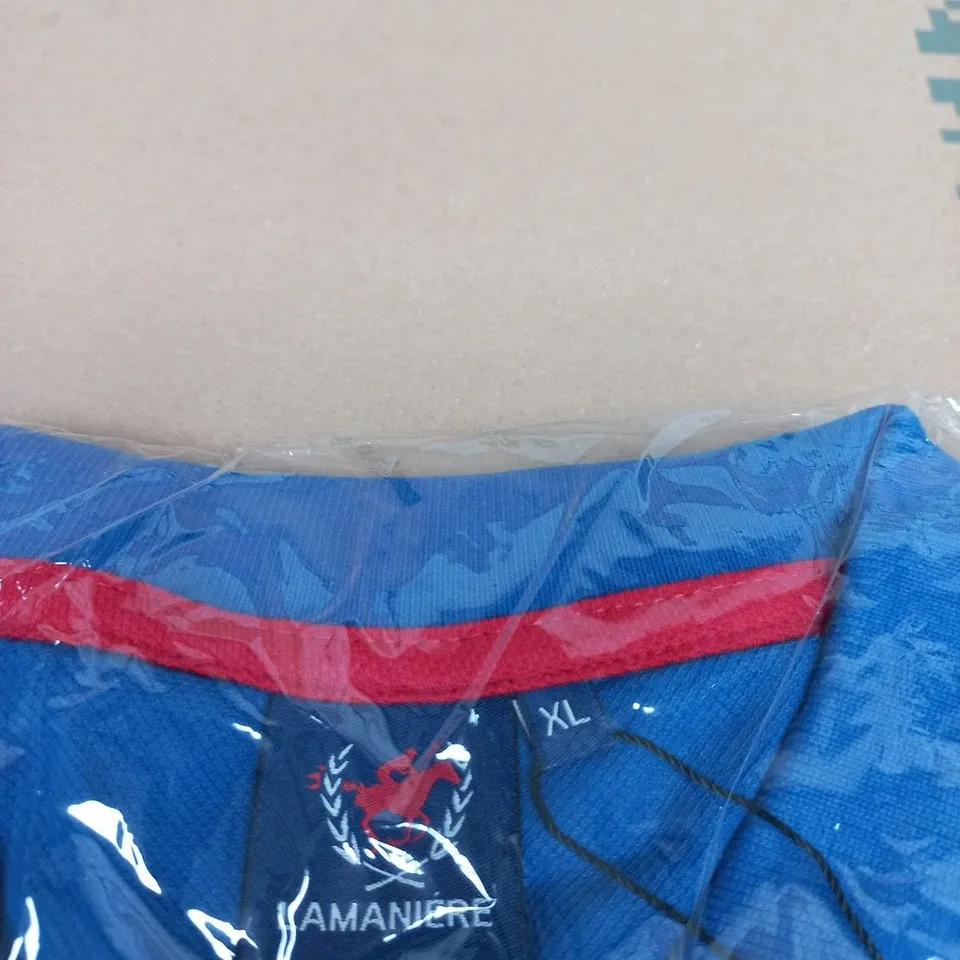 LAMANIERE BLUE POLO SHIRT XL – MEN'S CLOTHING