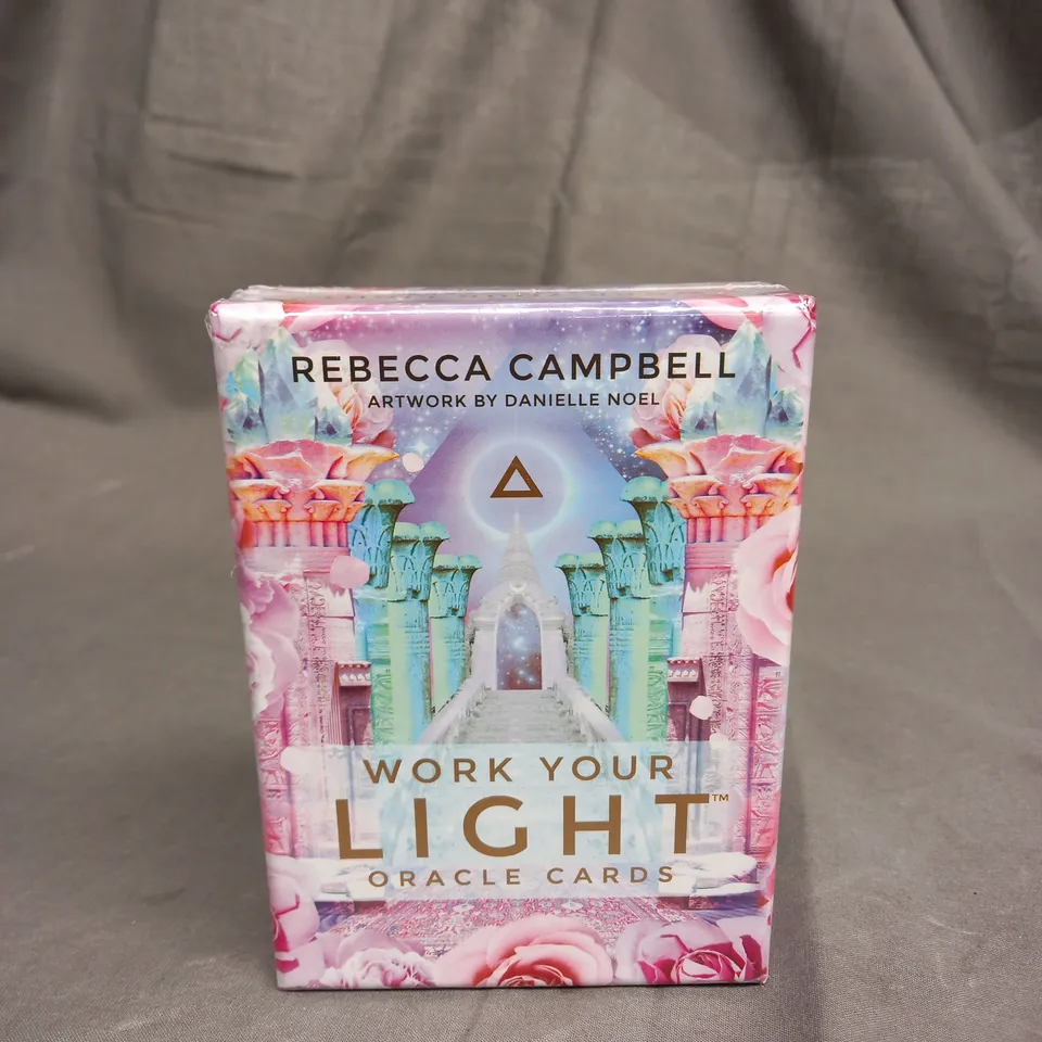 SEALED REBECCA CAMPBELL - WORK YOUR LIGHT - ORACLE CARDS