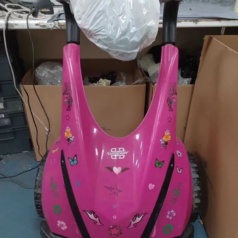 FEBER DAREWAY RIDE ON KIDS BALANCE SCOOTER - PINK - COLLECTION ONLY