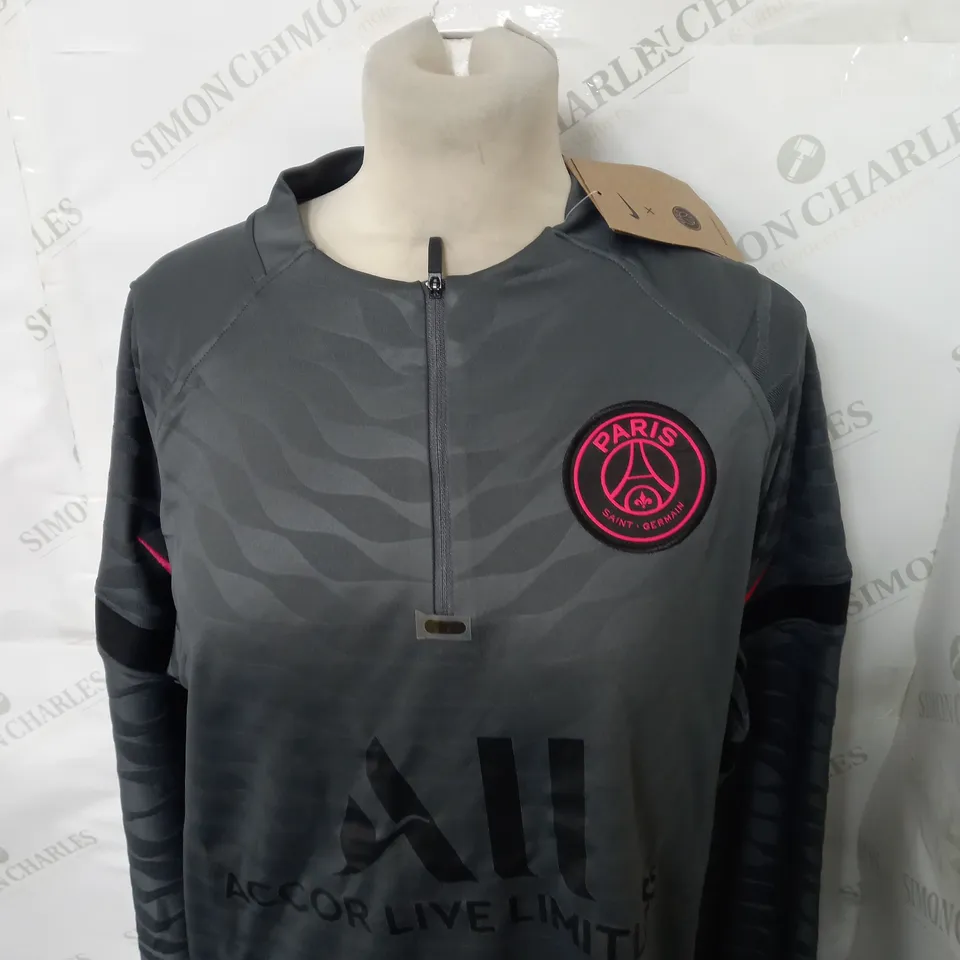 PSG FC 1/4 ZIP TRAINING TOP SIZE M