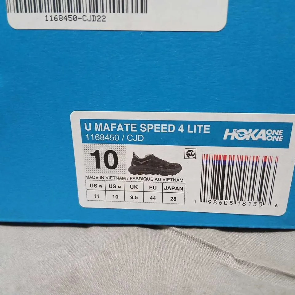 HOKA MAFATE SPEED 4 LITE TRAIL SHOES – UK 9.5 (US M 10)