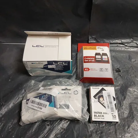 BOX OF APPROXIMATELY 10 ASSORTED INK CARTRIDGES - VARIOUS MODELS