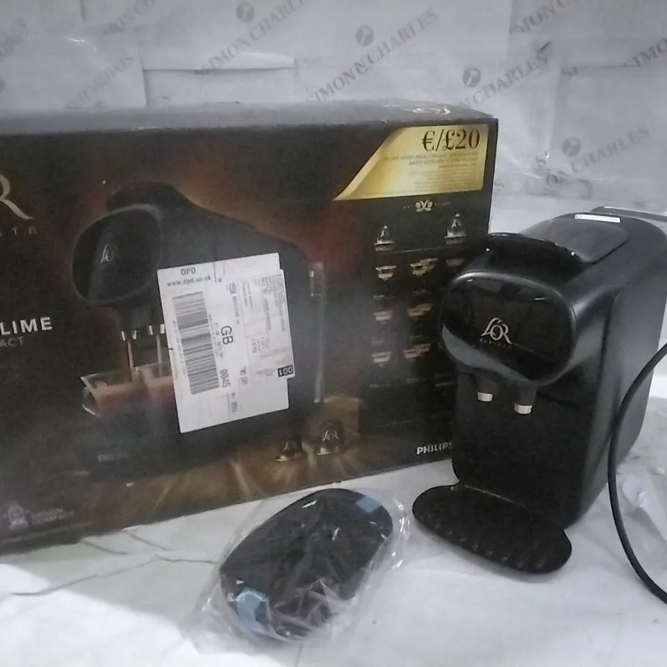 BOXED LOR SUBLIME COMPACT COFFEE SYSTEM 