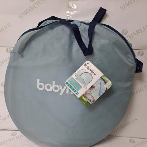 BABYMOOV ANTI UV POP UP PLAY TENT 50+ UPF PROTECTION - BLUE WAVES