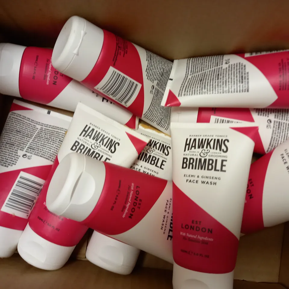 APPROXIMATELY 10 HAWKINS AND BRIMBLE FACE WASH 150ML