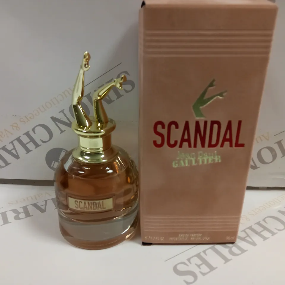 BOXED JEAN PAUL GAULTIER SCANDAL EAU DE PARFUM SPRAY 50ML