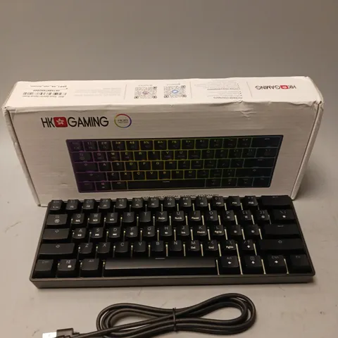 BOXED HK GAMING GK61 GAMING KEYBOARD