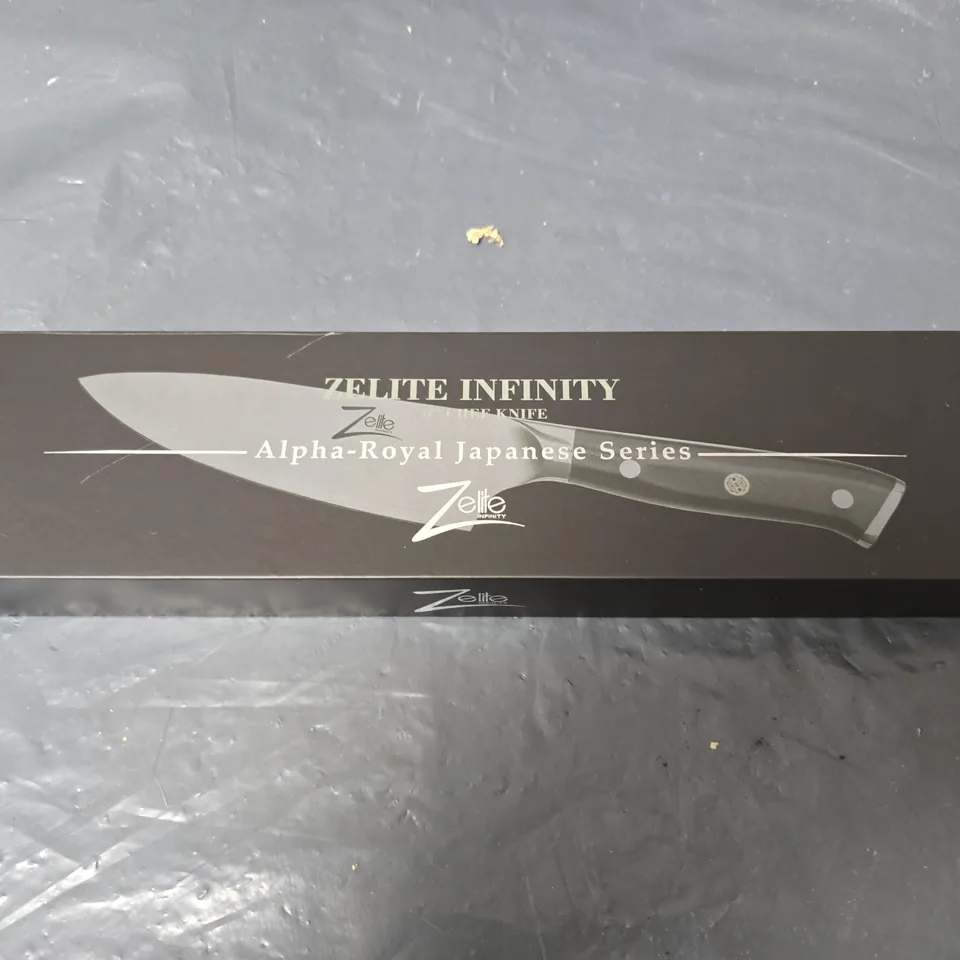 ZELITE INFINITY ALPHA-ROYAL JAPANESE SERIES KNIFE – 6" CHEF KNIFE, BOXED