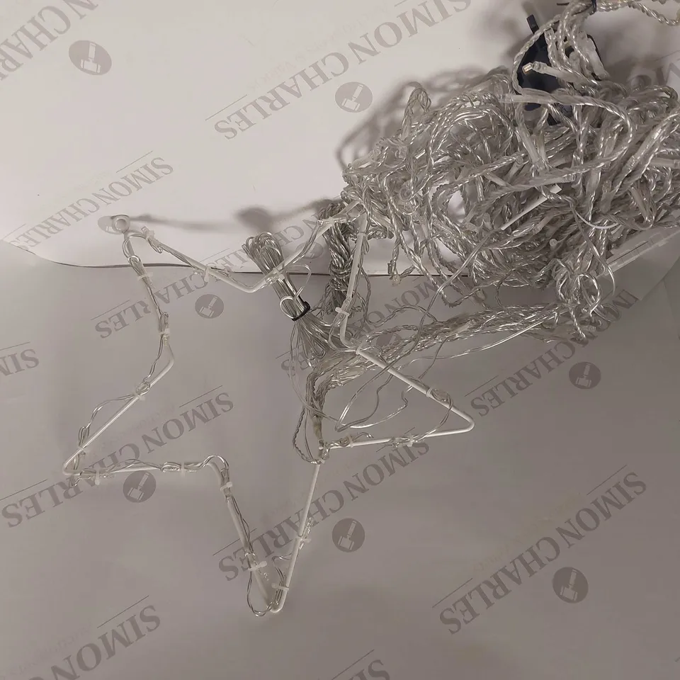 200 LED SHOOTING STAR WALL LIGHT OUTDOOR CHRISTMAS DECORATION