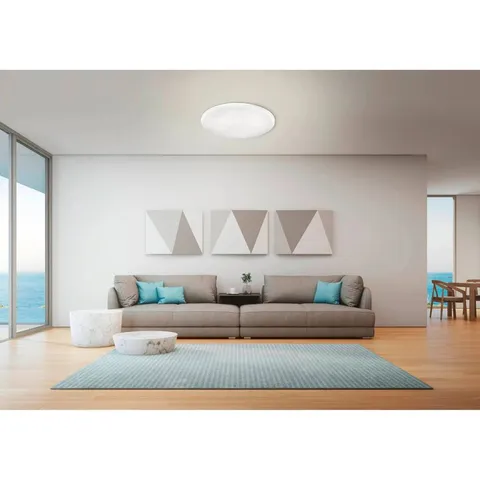 BOXED FRANIA-S LED ROUNDED CRYSTAL EFFECT WALL/CEILING LIGHT