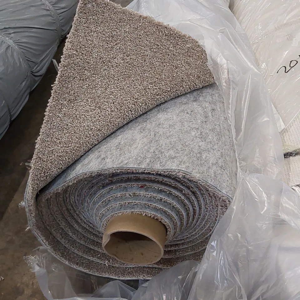 ROLL OF QUALITY DARTMOOR TWIST SB CARPET // SIZE: APPROX 4 X 14m