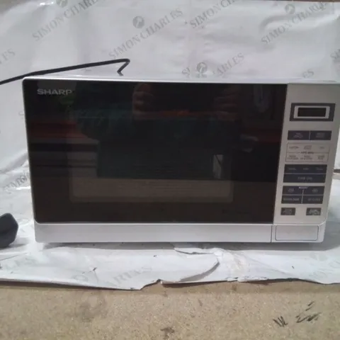 SHARP MICROWAVE SILVER
