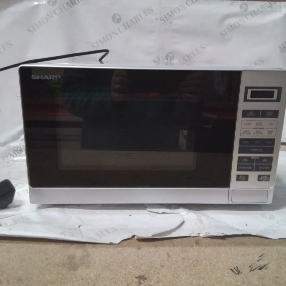 SHARP MICROWAVE SILVER