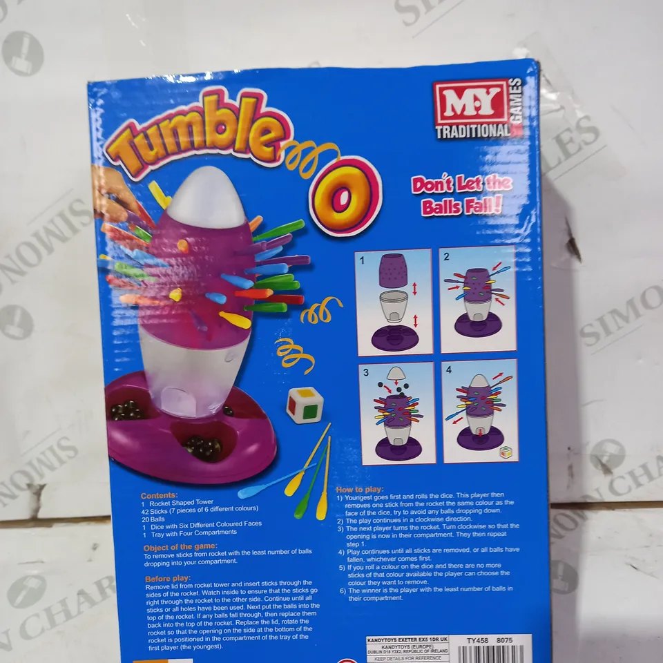 MY TRADITIONAL GAMES TUMBLE-O GAME