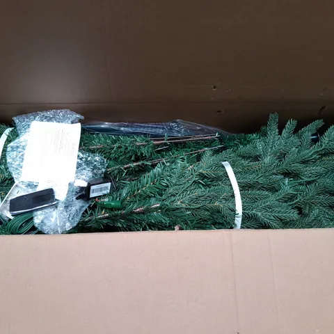 BOXED HOME REFLECTIONS PRE-LIT 6 FOOT CHRISTMAS TREE - COLLECTION ONLY