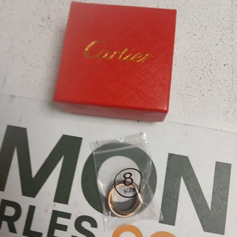 CARTIER RING – MULTI-TONE BANDS 
