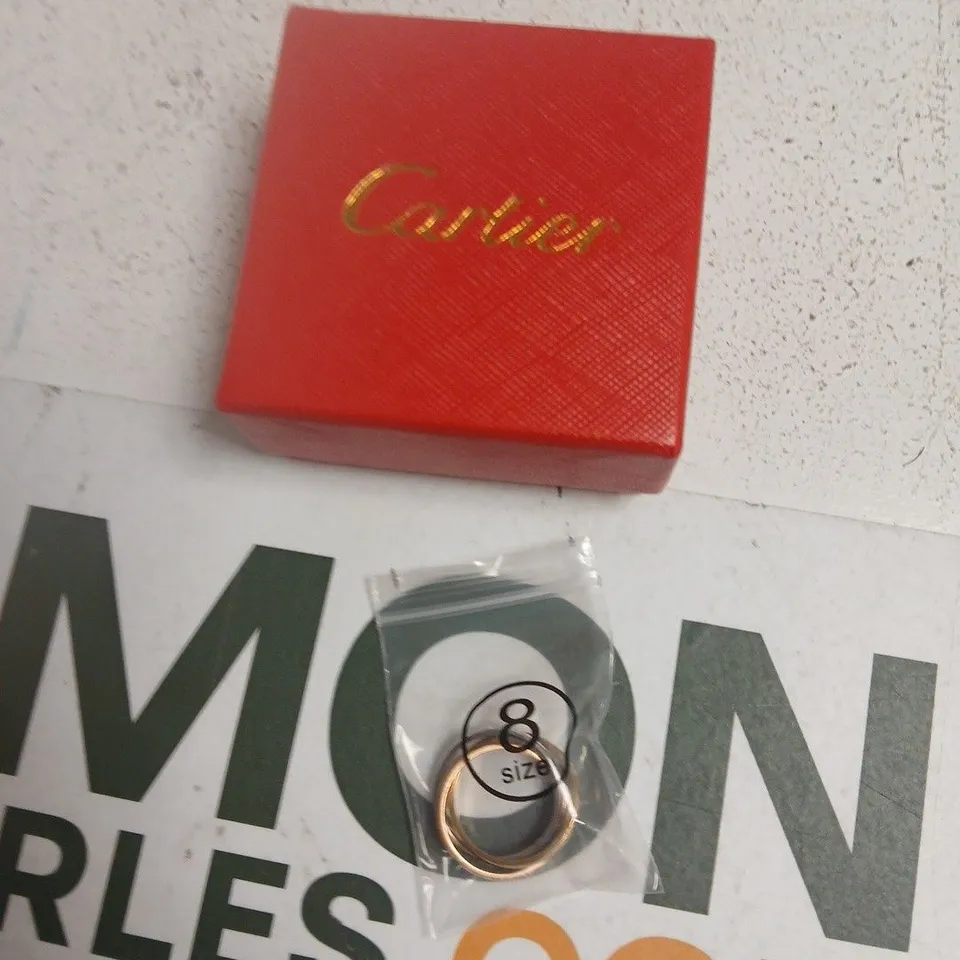 CARTIER RING – MULTI-TONE BANDS 