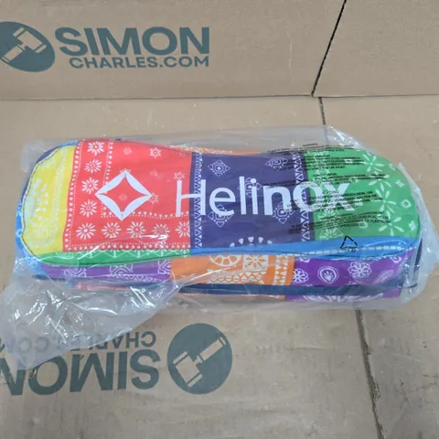 BAGGED HELINOX CHAIR ONE RAINBOW BANDANA FOLDING CHAIR