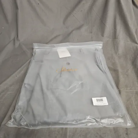 SHINZO GREY WIDE-LEG SUIT TROUSERS, WAIST 34