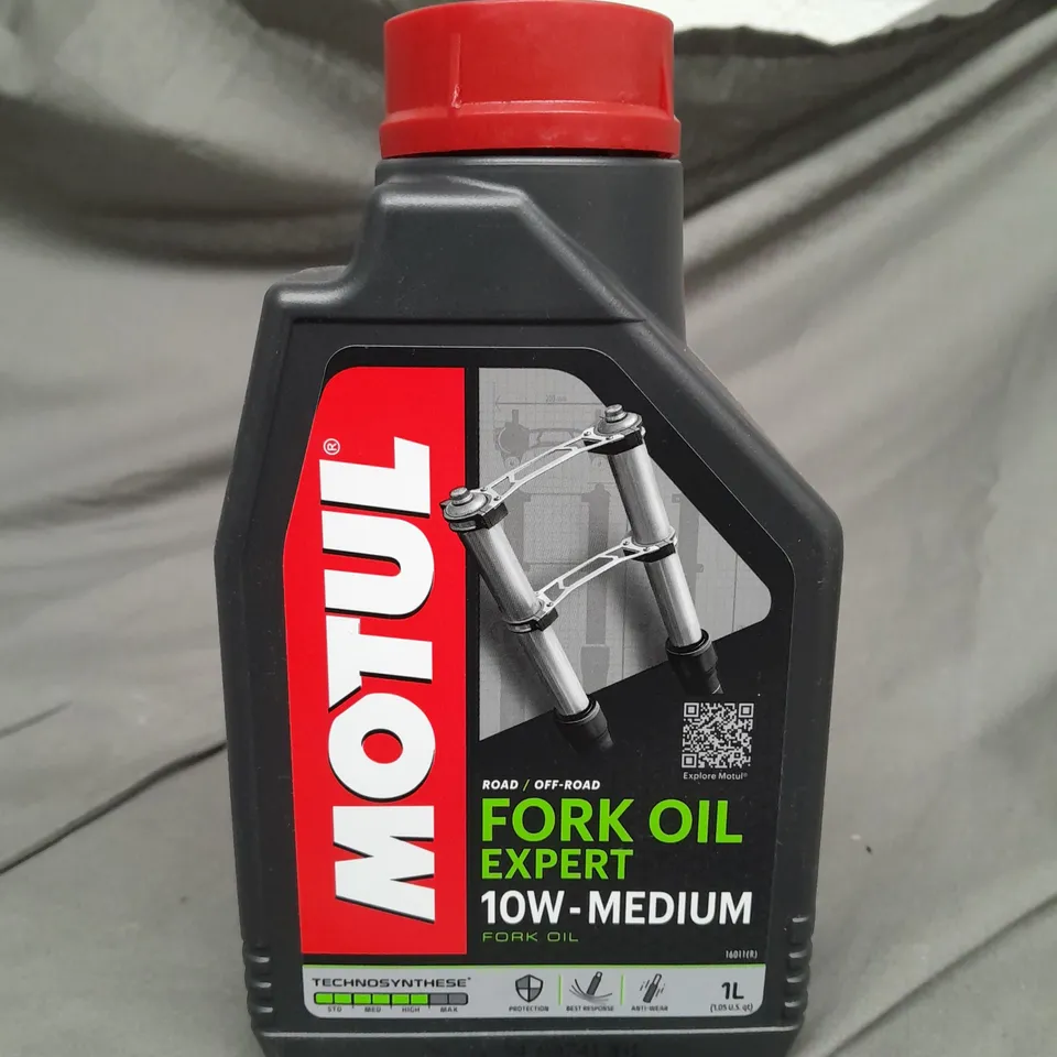 MOTUL FORK OIL 10W-MEDIUM 1L COLLECTION ONLY 