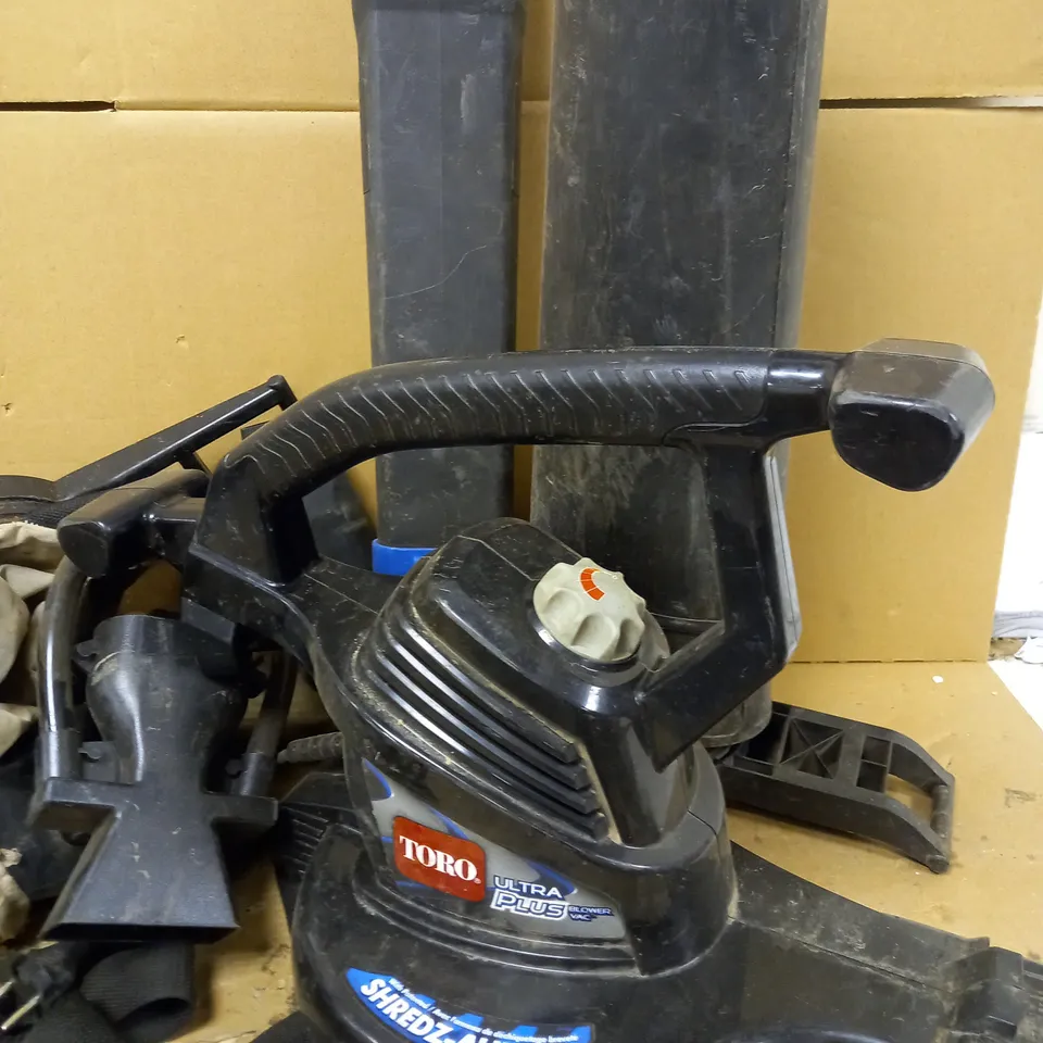 TORO ULTRA PLUS ELECTRIC BLOWER / LEAF VACUUM / LEAF SHREDDER