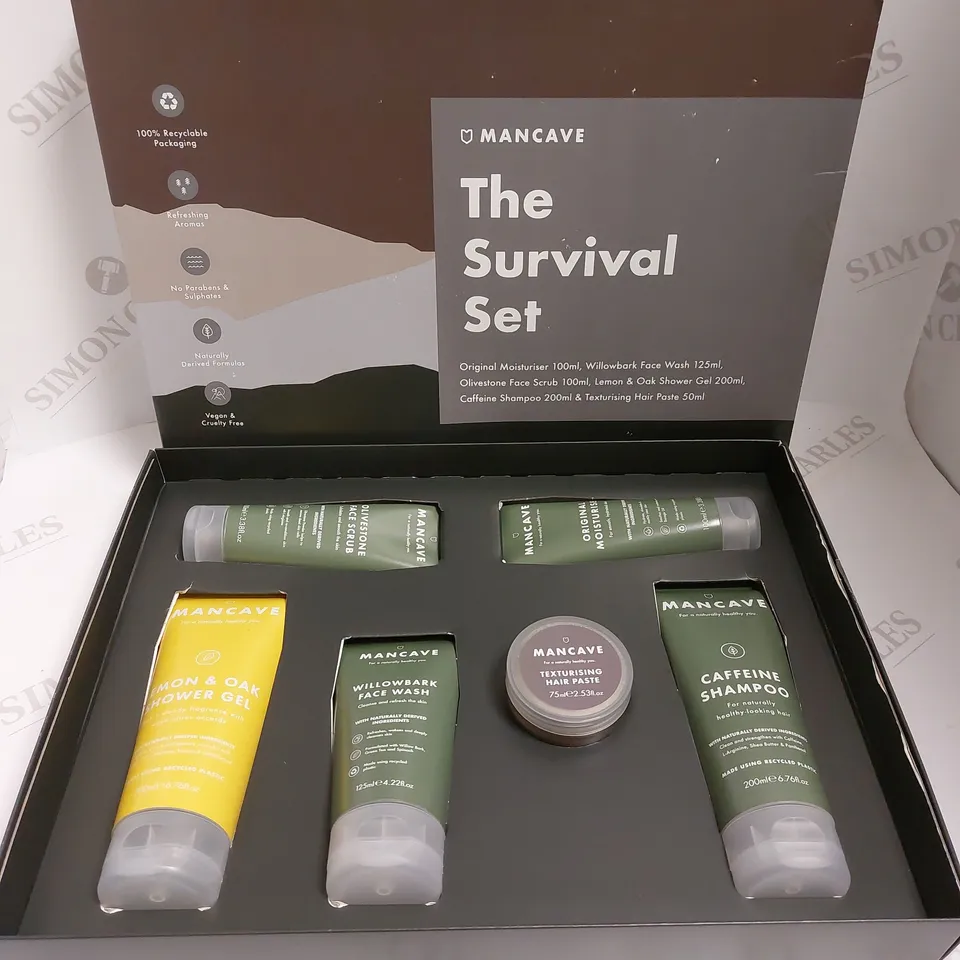 BOXED MANCAVE `THE SURVIVAL SET` BOXSET