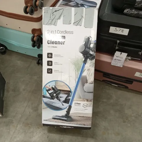 2 IN 1 CORDLESS VACUUM CLEANER 