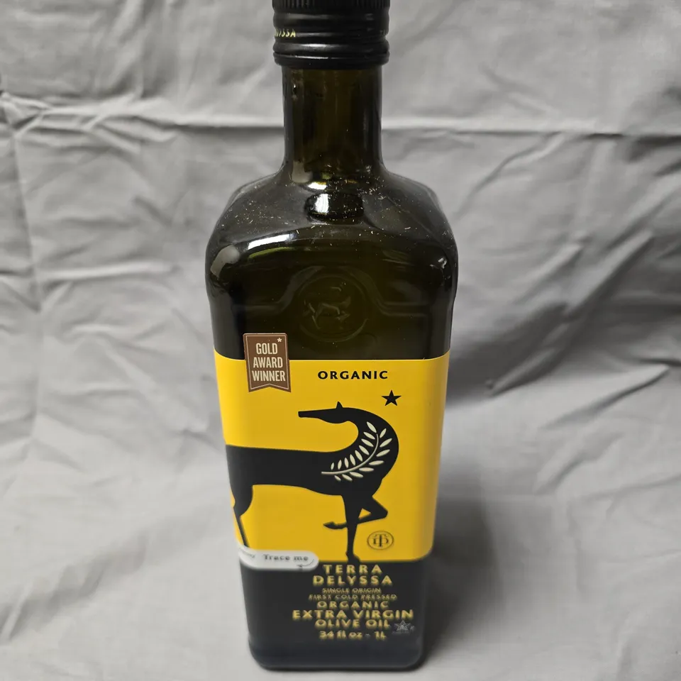 TERRA DELYSSA ORGANIC EXTRA VIRGIN OLIVE OIL - 1L