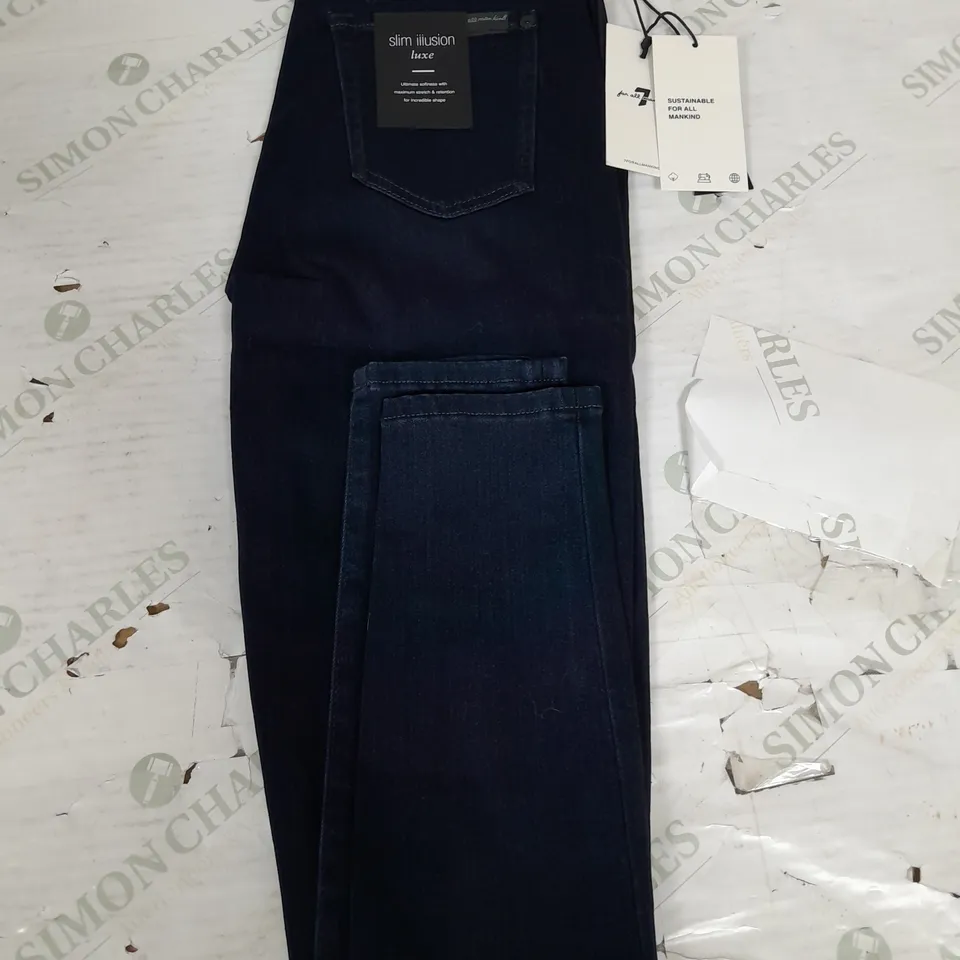 7 FOR ALL MANKIND SLIM ILLUSION LUXE CERTAINTY - SIZE 26