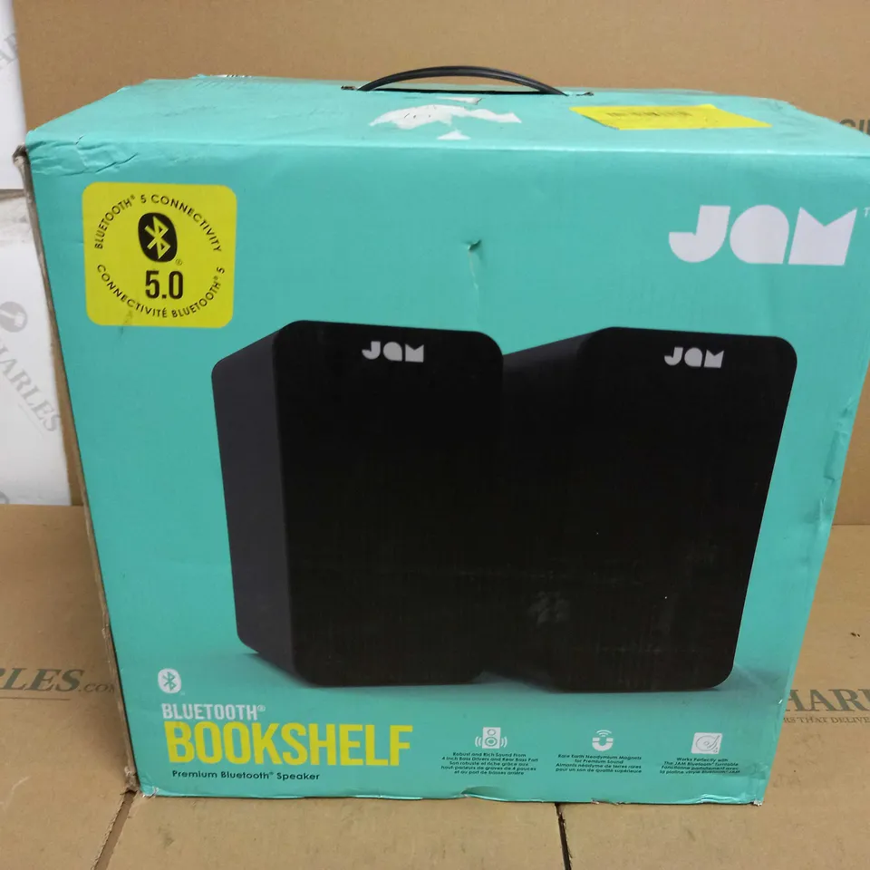 JAM BLUETOOTH BOOKSHELF SPEAKERS