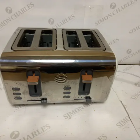 SWAN ST14620WHTN 4 SLICE NORDIC TOASTER