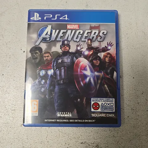 MARVEL AVENGERS FOR PS4
