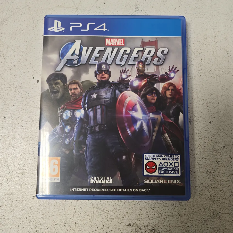 MARVEL AVENGERS FOR PS4