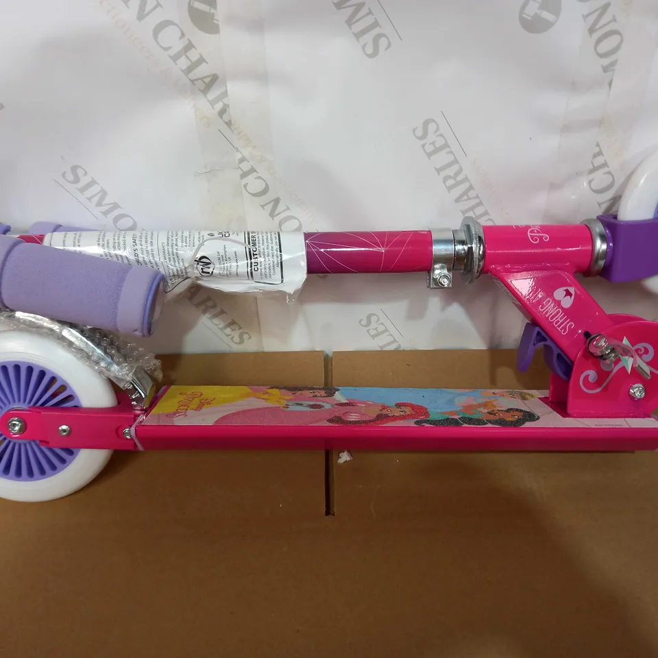 DISNEY PRINCESS FOLDING IN-LINE SCOOTER 